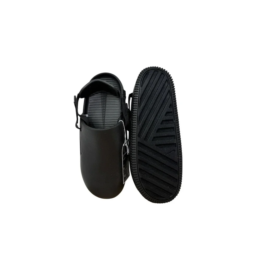 Nike Calm Mule Mens Size 9 Black FD5130-001 Adjustable Strap Foam Clogs